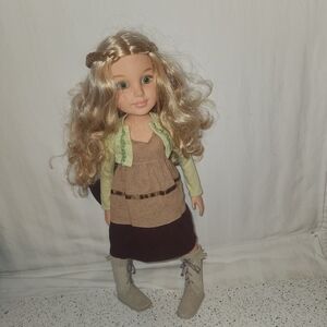 Kaitlin 18" Tall Doll Best Friends Club BFC Ink Membership Journal Like New